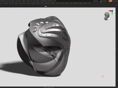 Modern Abstract sculpture 3d print model 143 3D print model