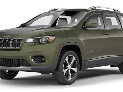 Jeep Cherokee Limited 2019 3D model