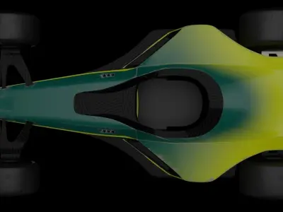 Trackmania car Low-poly 3D model