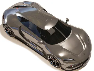Juleitta cars Low-poly 3D model
