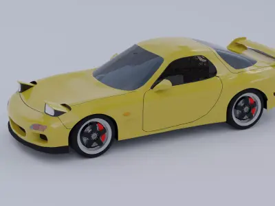 mazda rx7 3D model