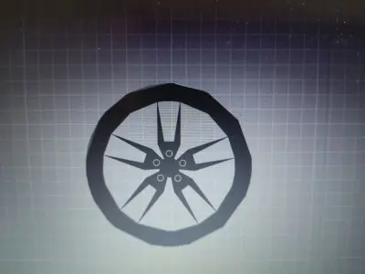 car drive 3D print model