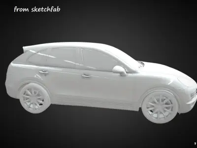 Porsche Cayenne 3D model