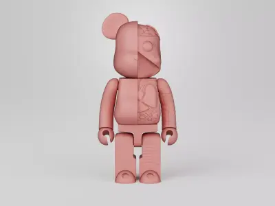 Bearbrick Open Edition 280mm 3D print model