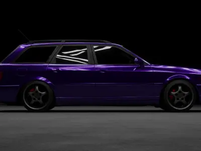 Audi RS2 Avant 3D model