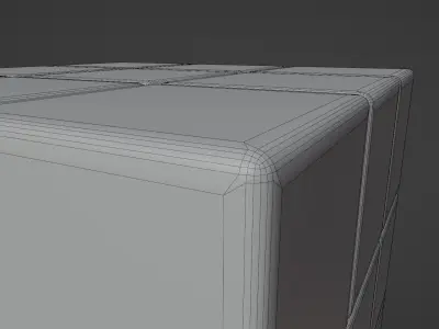 Low poly Rubiks Cube for decoration Free low-poly 3D model