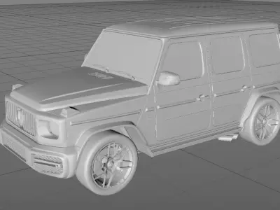 Mercedes g63 amg 3D model