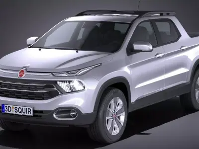 Fiat Toro 2017 3D model