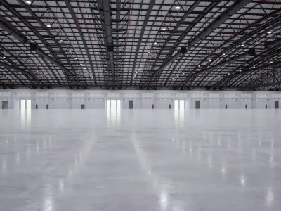 Exhibition Hall Interior 8 Low-poly 3D model