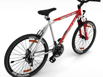 Mountain Bike MTB 3D model