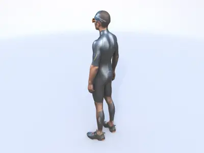 Triathlon 3D model