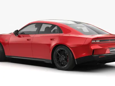 Dodge Charger Daytona Sedan 2025 3D model