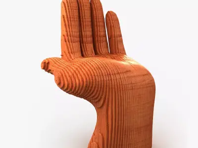 Parametric Hand Models 3D model