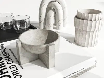 Decorative set-H08 3D model