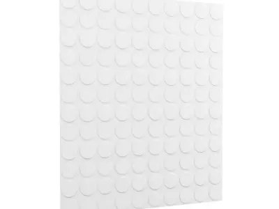 3D Wall Panel - LOW POLY - Ellipses Low-poly 3D model
