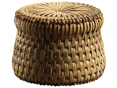 WOVEN SMALL STOOL 3D model