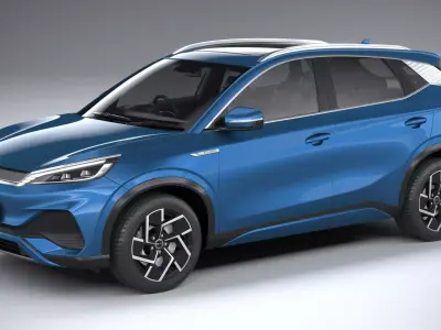 BYD Atto 3 2025 3D model