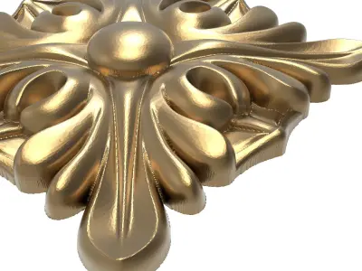  decorative pattern ready for 3D printing 3D model 290