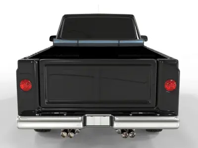 1970 Truck 100 Ranger Pick Up 3D model