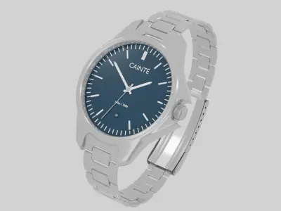 Cainte Luxury Watch 3d Model Low-poly 3D model