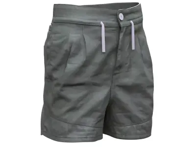 Shorts Low-poly 3D model