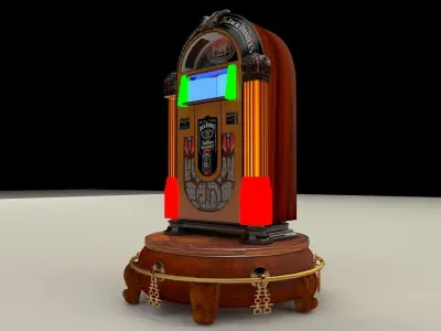 Juke box 3D model