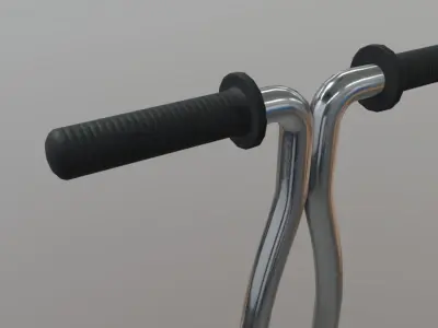 Pogo Stick Low-poly 3D model