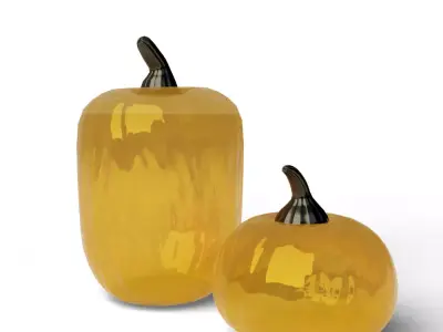 Glass Pumpkin 3D model