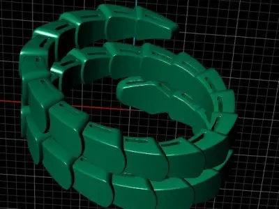 ring bulgari 3dm 3D print model