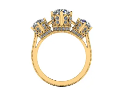 AG RN 01 RING 3D print model