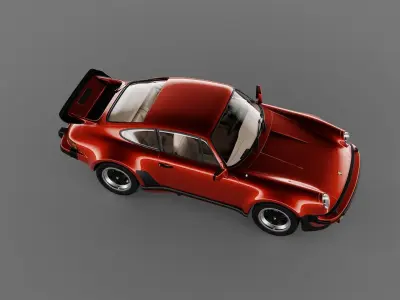 Porsche 911 Turbo 3 0 Typ 930 3D model