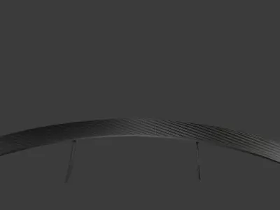 Carbon Spoiler 3D model