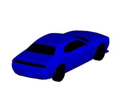 Dodge Challenger 2010 3D model