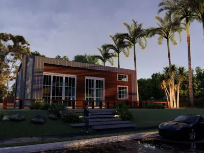 A Concept Cafe Project 3D model
