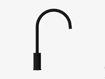 Sink Mixer - Luxury - Pin Low-poly 3D model