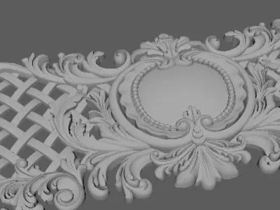 dekor ornament 3D model 15