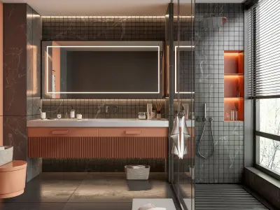 Bathroom 44 3D model