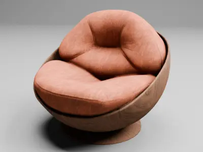 Modern Luxury Sofa 3D Model 3D model