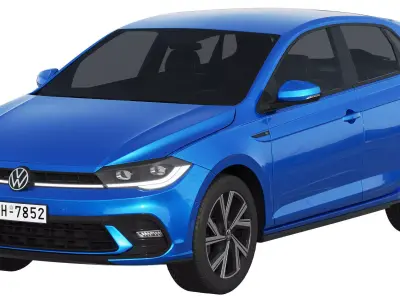 Volkswagen Polo 2022 3D model
