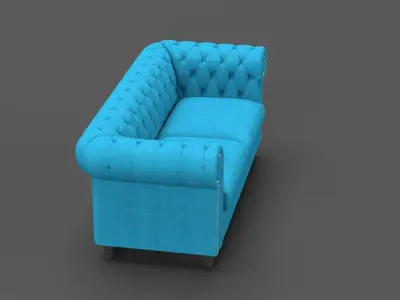 Chesterfield Sofa 3D model