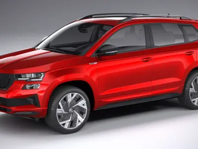 Skoda Karoq Sportline 2022 3D model