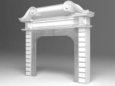 Entry Gate 3D model