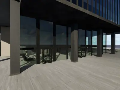 The Seagram Building New York City 3D model