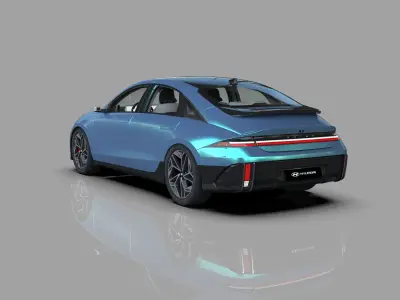 Hyundai Ioniq 6 2023 Organizing 3D model