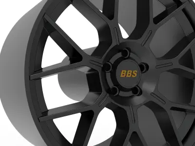 BBS XR wheel 3d print model 3D print model