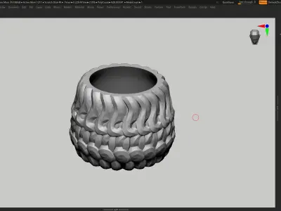 vase 3d print 466 3D print model