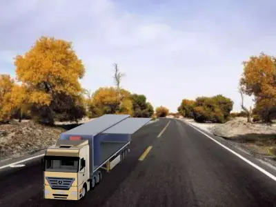 Transport truck 3D model