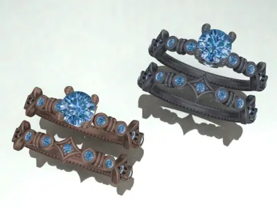 jewelry ring21 3D print model