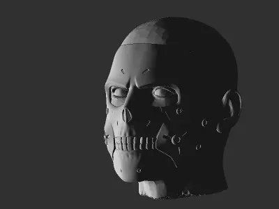 die-hardman mask 3D print model