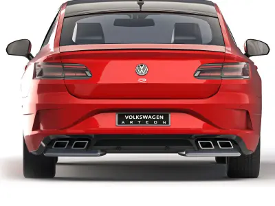 Volkswagen Arteon R fastback 2022 3D model